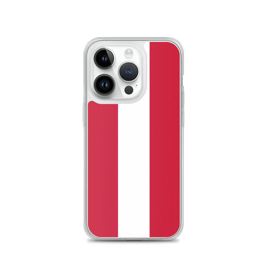 Coque Iphone Drapeau De L'Autriche – Étui Souple – Résistant Et Antichoc