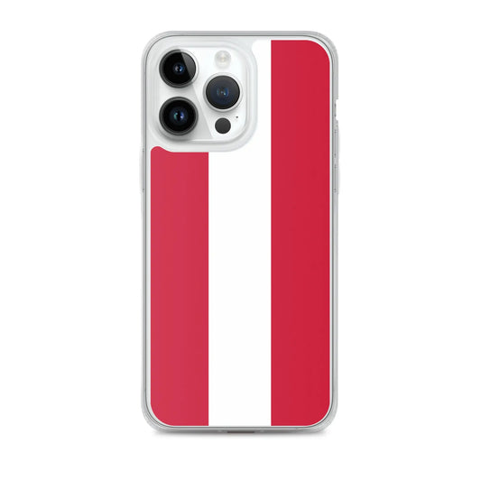 Coque Iphone Drapeau De L'Autriche – Étui Souple – Résistant Et Antichoc